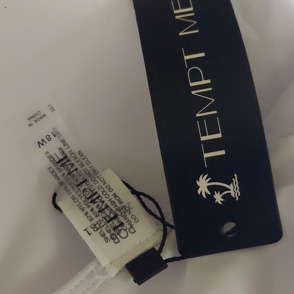 TEMPT ME One Shoulder Mesh Panel Swimsuit - Picture 6 of 8